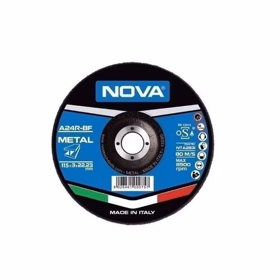 صفحه مینی سایش آهن 115 میلیمتر نووا مدل 2850-NTA