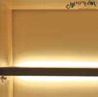 چراغ LED داخل کمد و کابینت پشت شلف چوبی با نور دو طرفه فانتونی