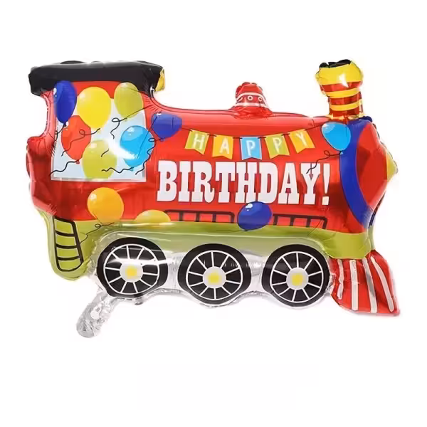 بادکنک فویلی فیگور طرح قطار