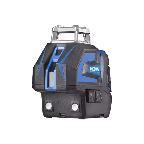تراز لیزری شارژی 360 درجه دو خط نووا مدل 2665G