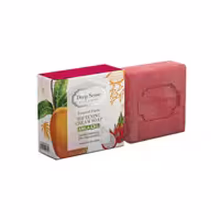 صابون کرمی مناسب پوستهای خشک و معمولی تروپیکال دیپ سنس