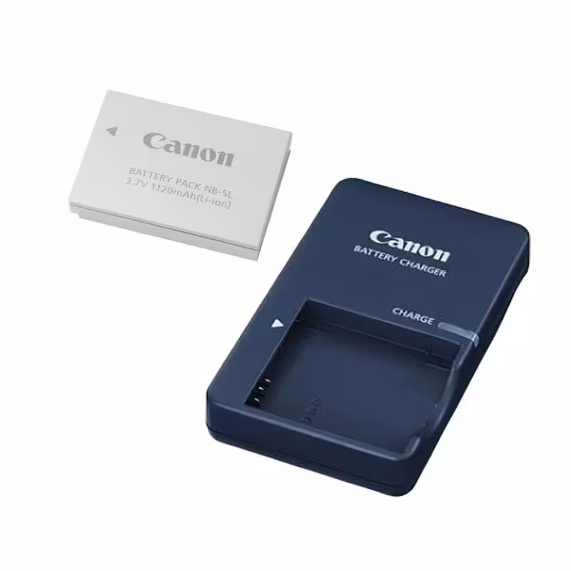 شارژر باتری دوربین کانن مدل 2LXE به همراه باتریNB-5L
