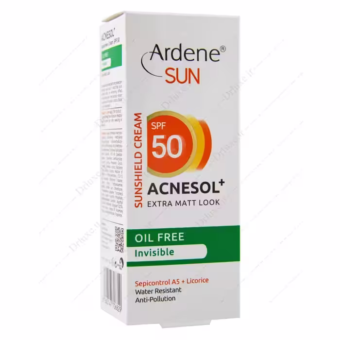 کرم ضد آفتاب SPF50 فاقد چربی Acnesol آردن
