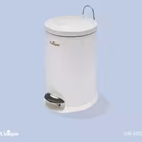 سطل زباله 12 لیتر سفید یونیک UN-4120
