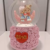 گوی موزیکال پمپی طرح عاشقانه 