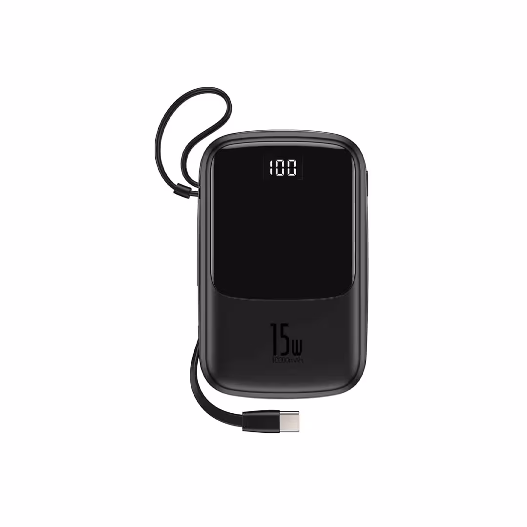 پاور بانک باسئوس Qpow ظرفیت 10000 میلی آمپر 22 وات