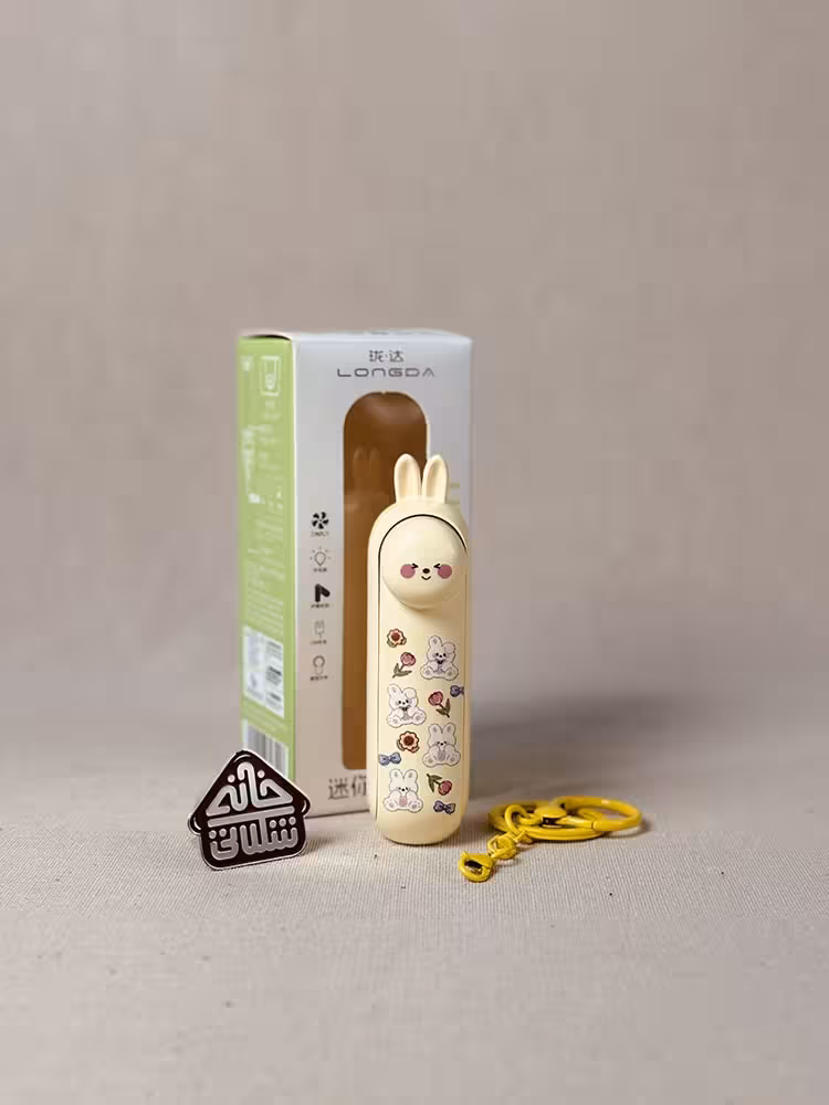 جاسوییچی طرح پنکه فانتزی چراغ قوه دار کد002644