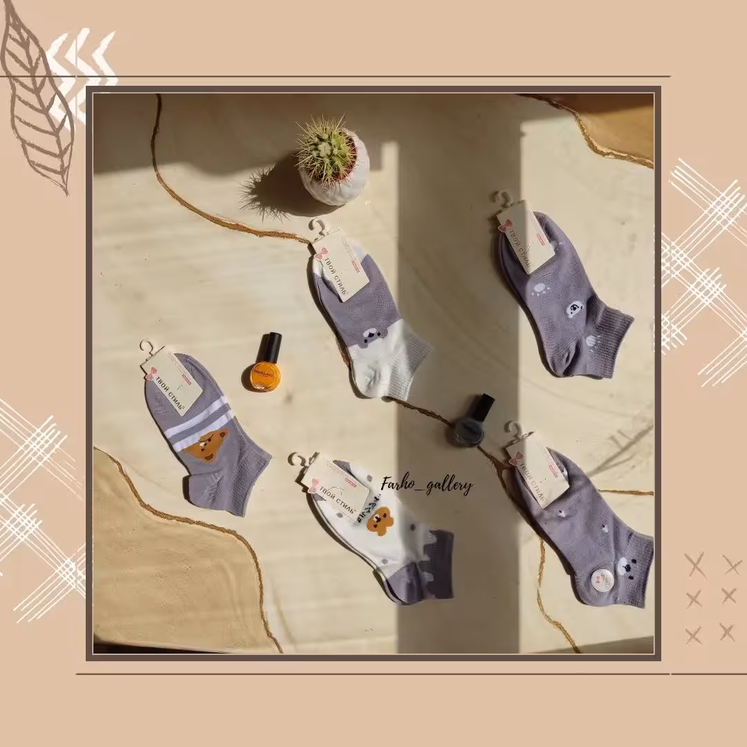 جوراب مچی فانتزی زنانه و دخترانه