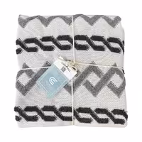 شال مبل کورن وال مدل زیگزاگی ابعاد 140*180 سانتی‌متر