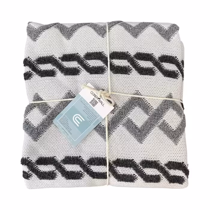 شال مبل کورن وال مدل زیگزاگی ابعاد 140*180 سانتی‌متر