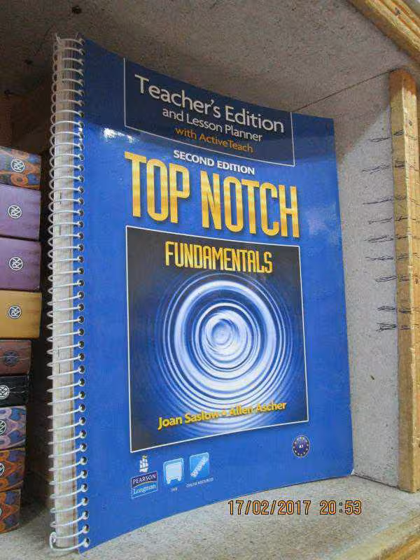 TOP NOTCH FUNDAMENTALS TEACHER'S EDITION AND LESSON PLANNER WITH ACTIVE TEACH
