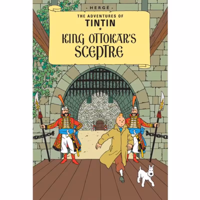 کتاب ماجراهای تن تن The Adventures of TinTin King Ottokar's Sceptre