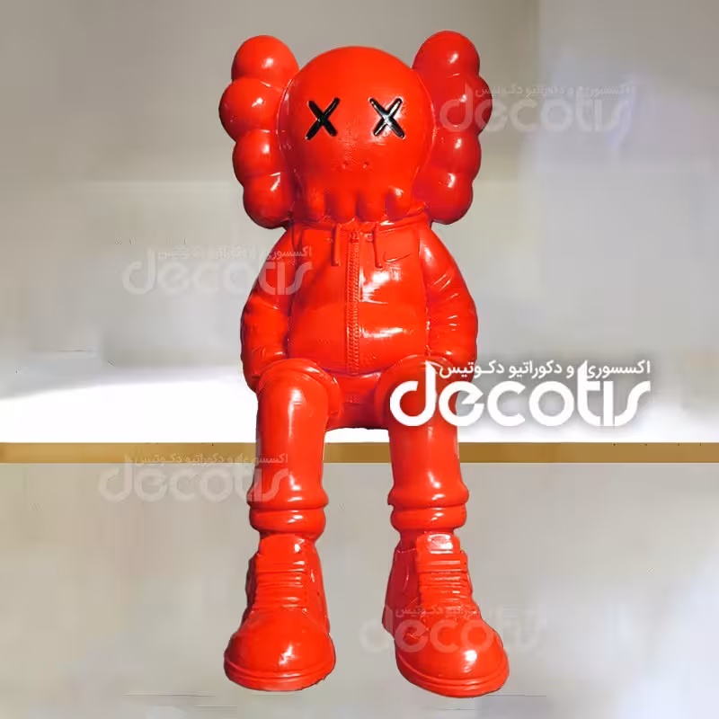 مجسمه کاوز لبه نشین قرمز