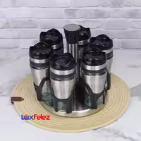 جا ادویه استنددار (بسته 6 عددی) با قابلیت چرخش