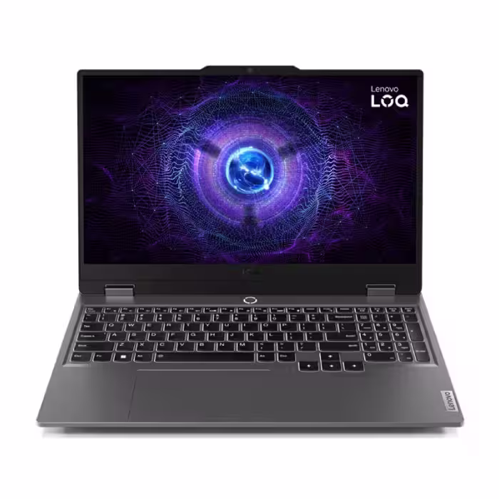 لپ تاپ گیمینگ لنوو LOQ 15IRX9 با صفحه نمایش 15.6 اینچی، پردازنده Core i7 (مدل 13650HX یا 14700HX)، رم 64GB، حافظه 1TB SSD و گرافیک 8GB RTX 4060 یا RTX 4050