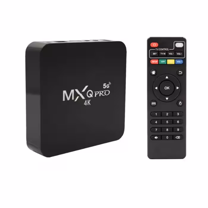 ارسال فوری   امکان خرید حضوری   ضمانت اصالت کالا   MXQ PRO SET TOP BOX 1GB 8GB