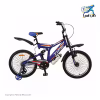 دوچرخه کودک تایم اتمیک دو کمک فنردار سایز 20