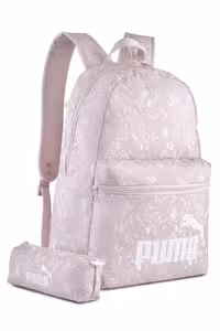کیف مدرسه مردانه و زنانه کوله پشتی AOP فاز کیسه دسته قلم یونیکس صورتی Puma