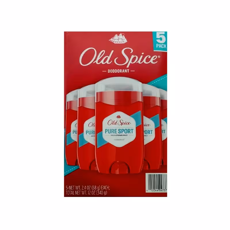 پک استیک ضد تعریق مدل Pure Sport اولداسپایس بسته 5 عددی