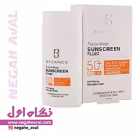 فلوئید ضدآفتاب فیوژن واتر SPF50 فاقد رنگ بیزانس
