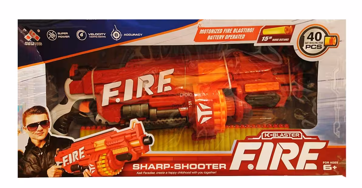 تفنگ تیر رگباری