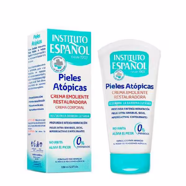 کرم مرطوب کننده و ترمیم کننده پوست های آتوپیک اسپانول حجم 150 میل