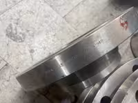 فلنج گلودار 8 اینچ  استنلس استیل ریس فیس  رده 40 کلاس 300  از جنس  A SA182/F 316/316