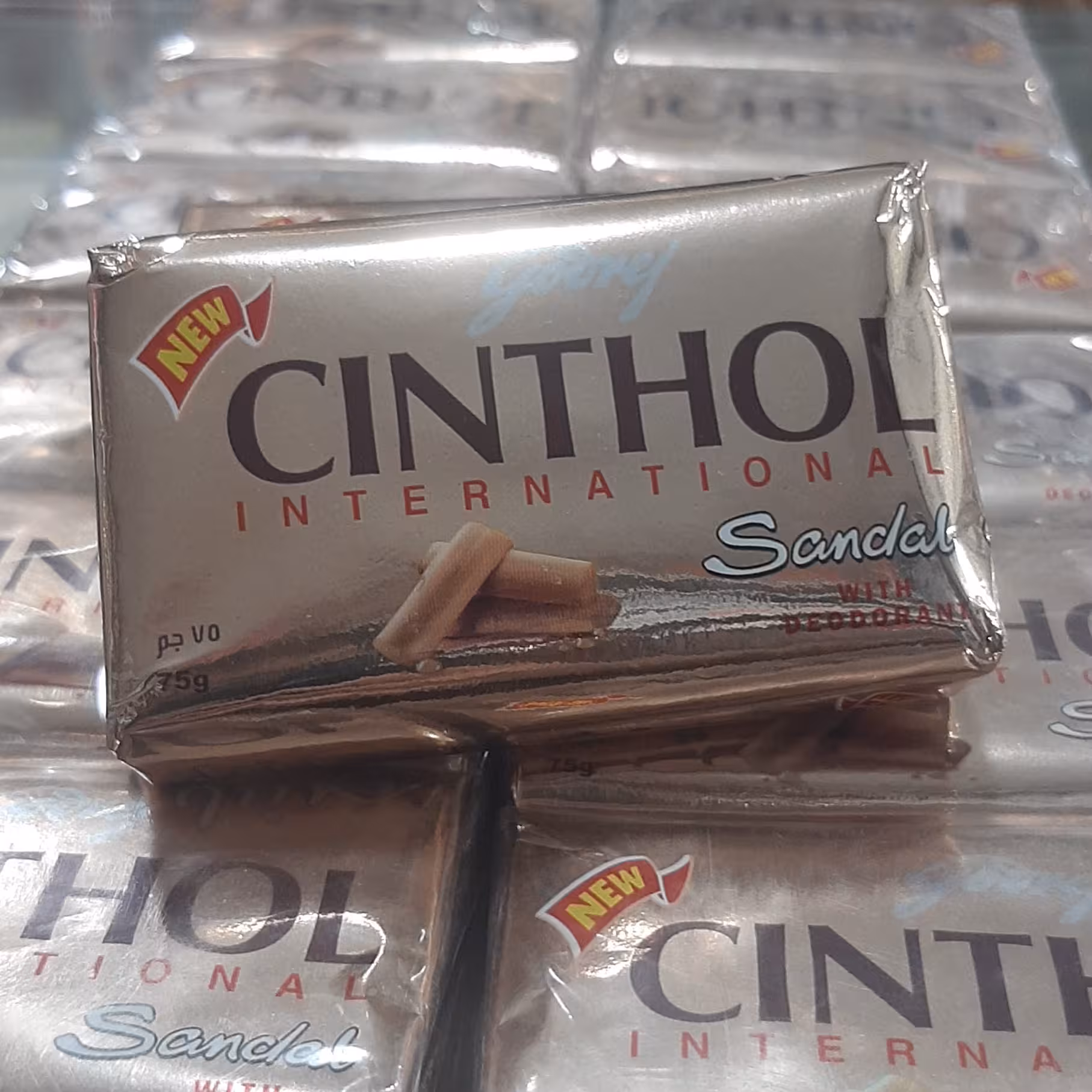 صابون سینثول صندل 75گرمی اصل وارداتی فروش بصورت عمده