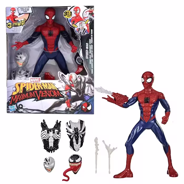اکشن فیگور مرد عنکبوتی مدل تبدیل به ونوم Hasbro