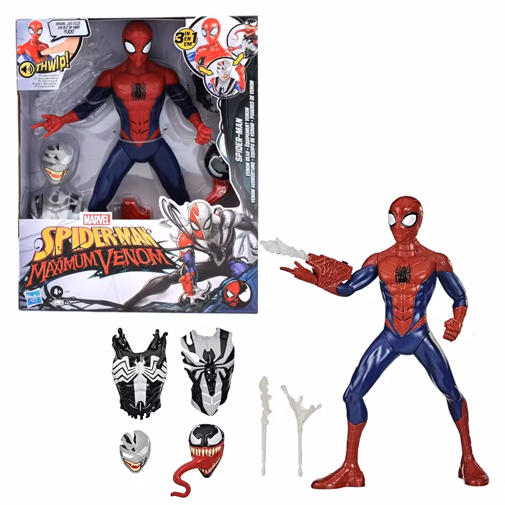 اکشن فیگور مرد عنکبوتی مدل تبدیل به ونوم Hasbro