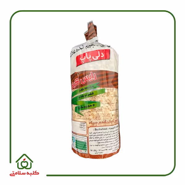 رایس کیک گندم سیاه دلی پاپ