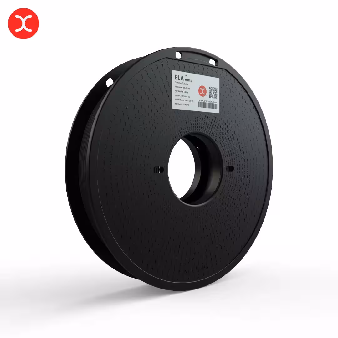 فیلامنت PLA  مشکی مات نیم کیلویی ایکستروژن