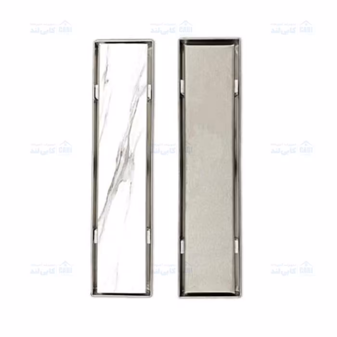 کفشور خطی سرامیک خور استیل دو حالته TD سایز 120x7 سارانیک