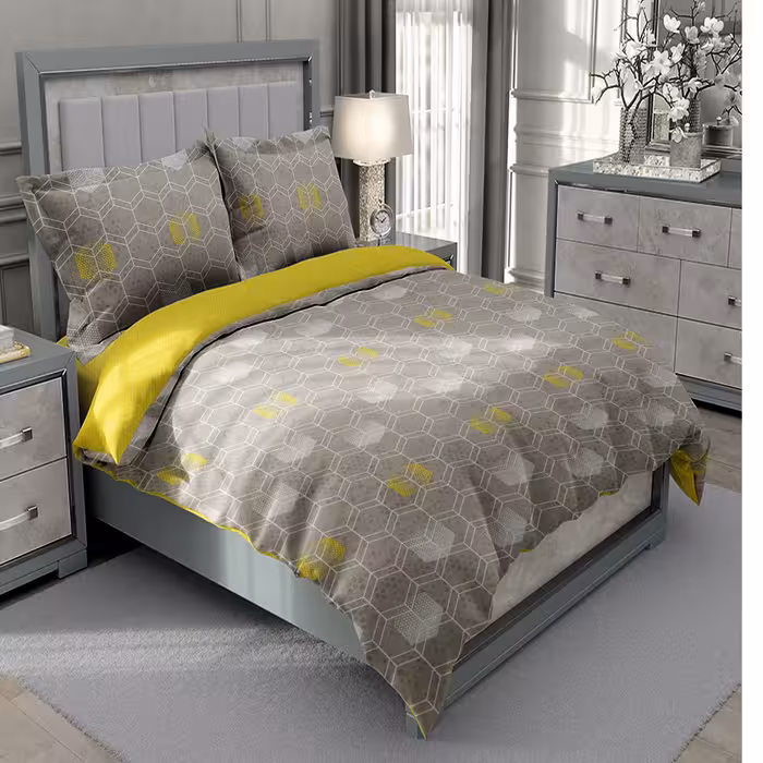 سرویس لحاف  دیجیتال پنبه ای سارای کد3094 (پس کرایه)