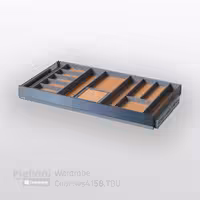 جای اکسسوری ملونی WS4158 TBU - یراقینو فروش یراق آلات کابینت و درب