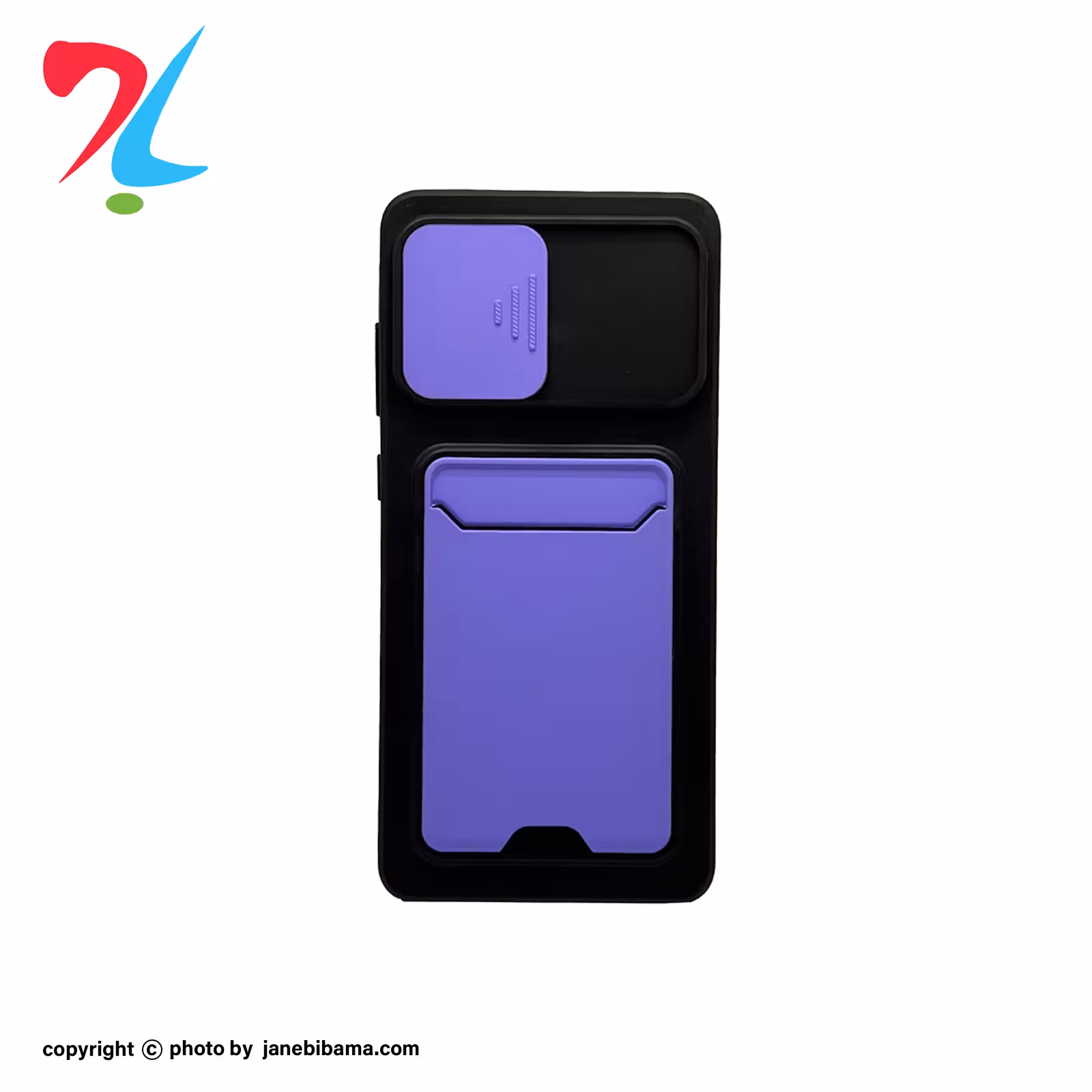 کاور مدل جا کارتی دار مناسب برای گوشی موبایل سامسونگ GALAXY A32 4G-رنگ بنفش