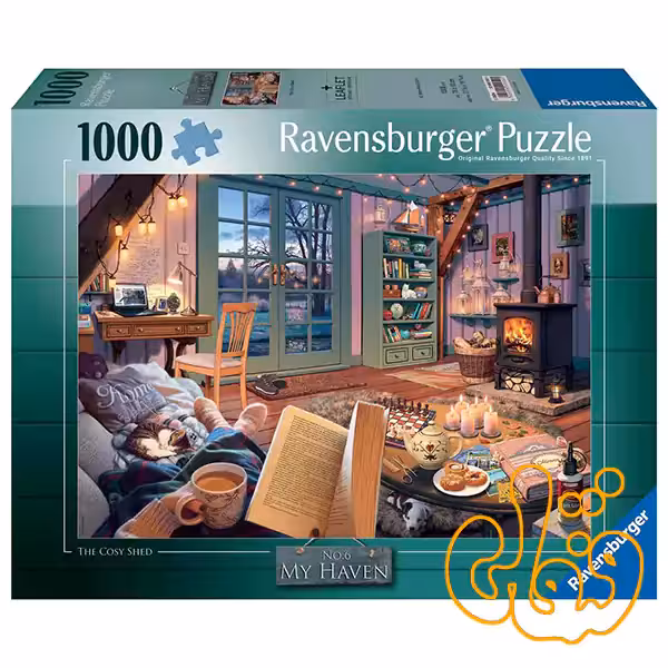 پازل 1000 قطعه رونزبرگر اتاقک دنج The Cozy Shed 12000050