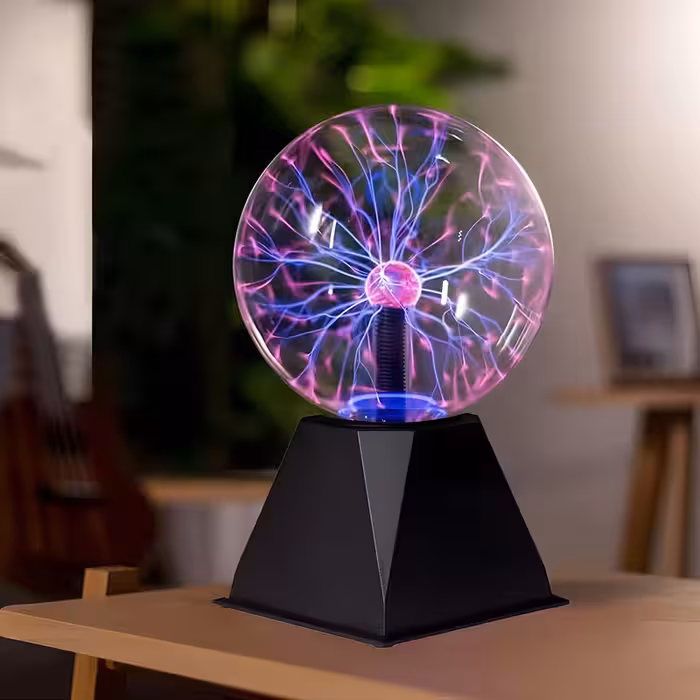 چراغ رومیزی مدل لامپ توپ پلاسما