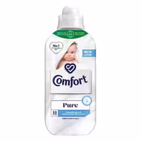 مشخصات، خرید و قیمت نرم کننده لباس کامفورت Comfort مدل Pure مناسب پوست‌های حساس مناسب برای 33 بار شستشو حجم 990 میل ⭐️ ویان مارکت
