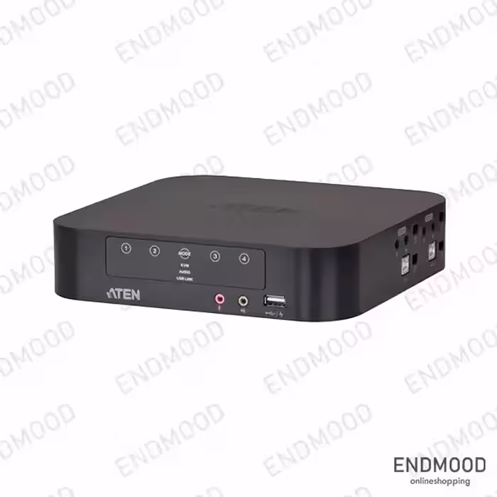 کی وی ام سوئیچ 4 پورت USB Mini DisplayPort/Audio Dual Display آتن ATEN CS1944