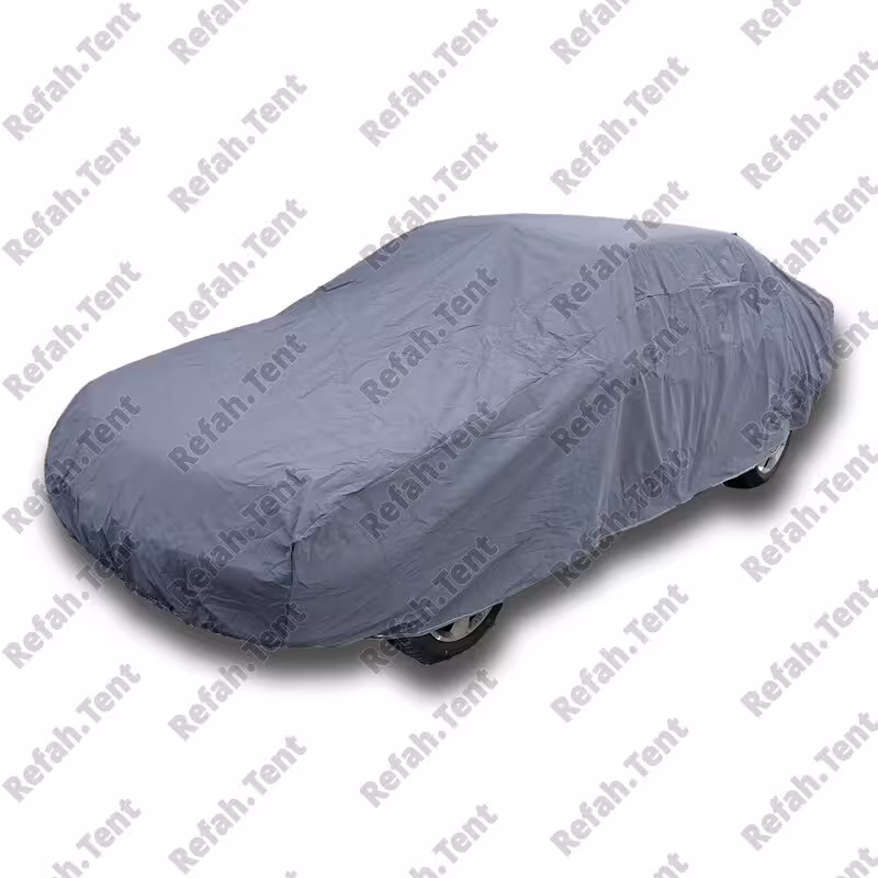 چادر ماشین کاور خودرو مشمایی نانو کرکی ضداب چهارفصل مناسب برای MVM 315