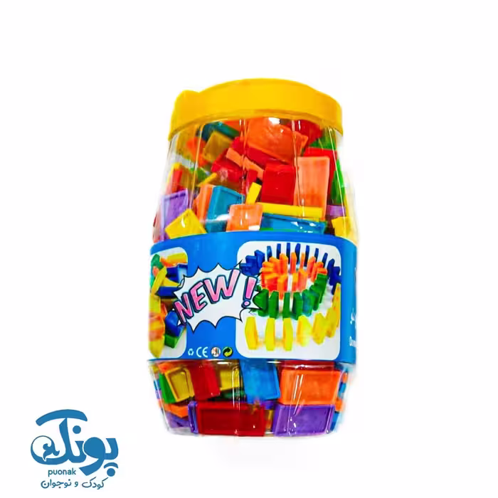 بازی دومینو 300 قطعه سطلی شایان
