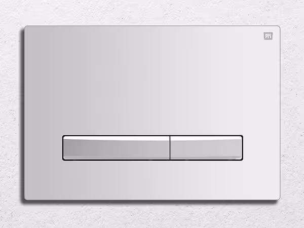 کلید فلاش تانک ایران پرایم کروم آبکاری شده کد 51