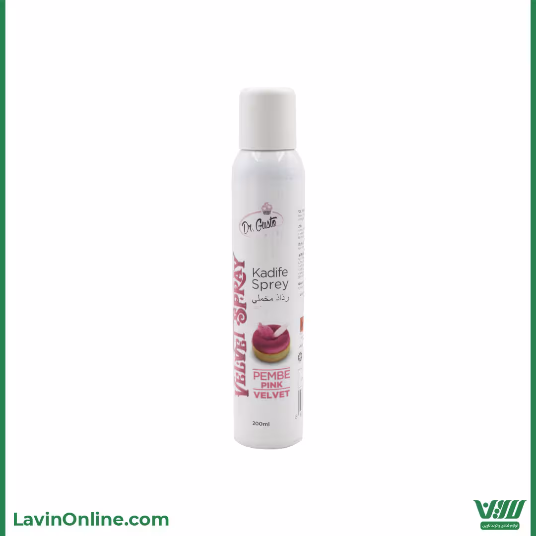 اسپری رنگ مخملی صورتی دکتر گوستو