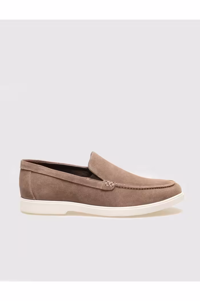 لوفر چند رنگ مردانه کفش های روزانه چرمی Mink Cabani