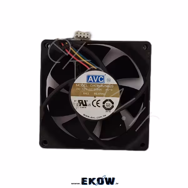 فن 8*8 AVC 12v (فن AVC DATB0825B2S 12V 84A )