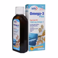 شربت امگا 3 پلاس یوروویتال 200 میلی لیتر | Eurho Vital Omega 3 Plus