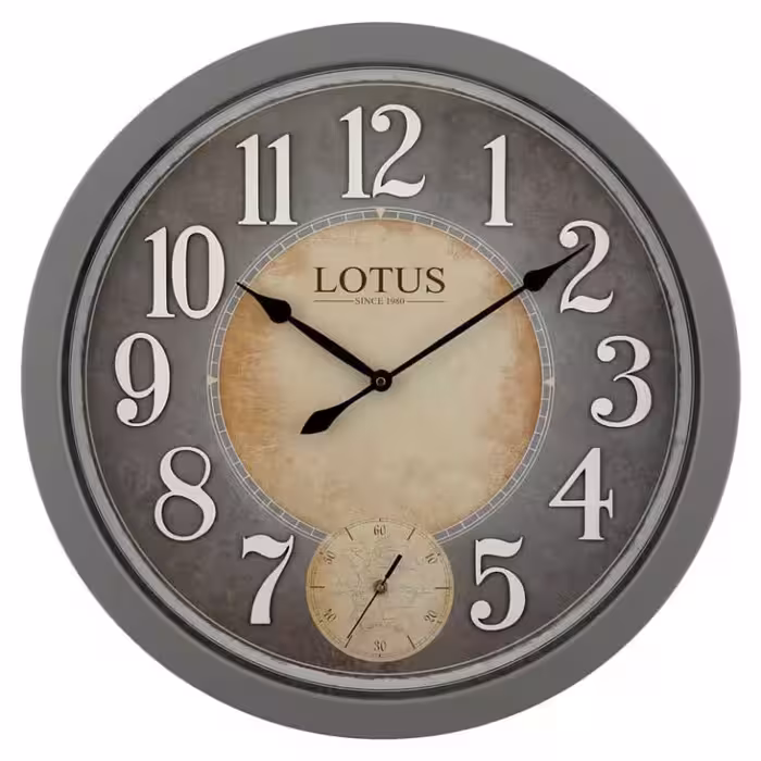 ساعت دیواری چوبی لوتوس