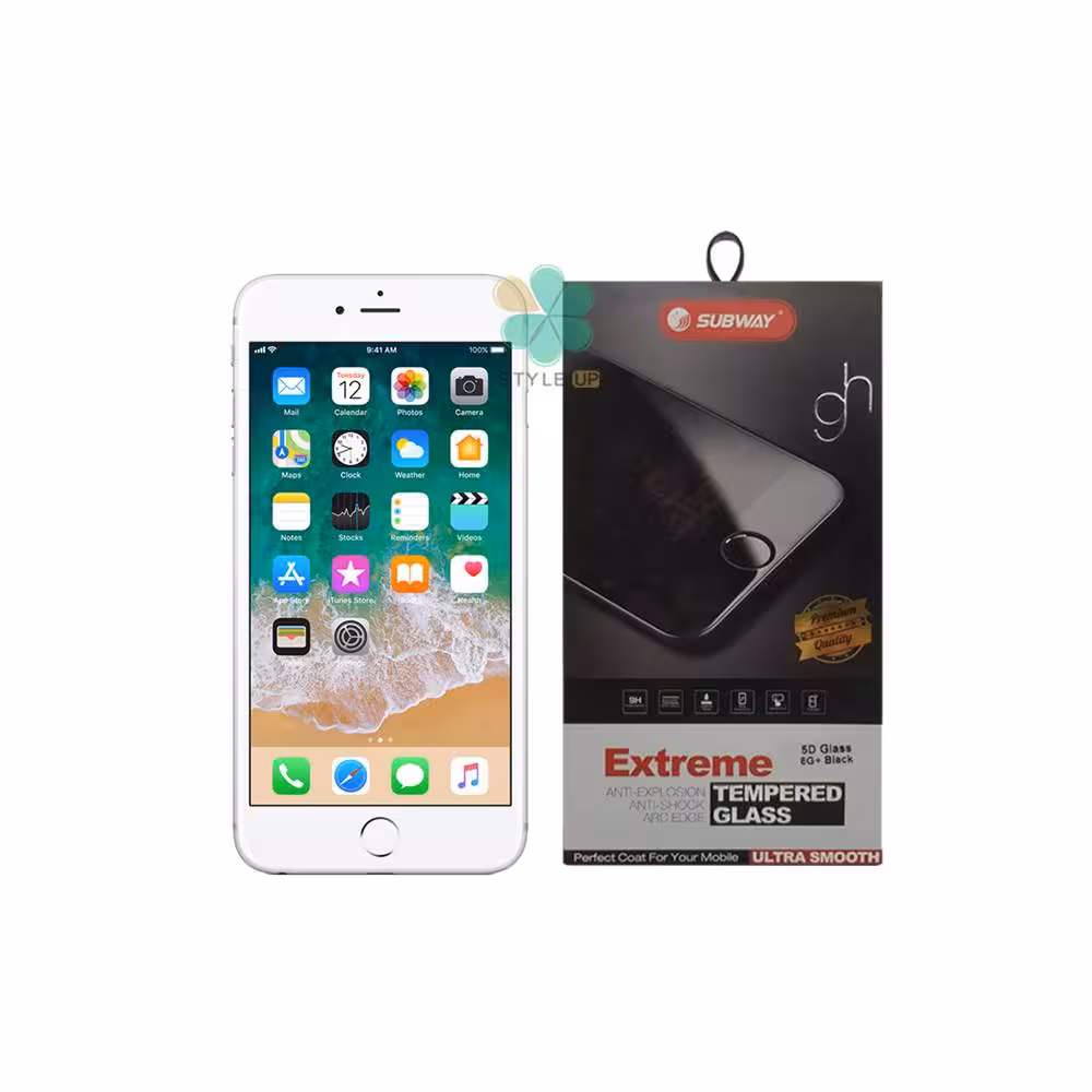 گلس ضد جاسوسی گوشی اپل iPhone 7 Plus / 8 Plus مدل Subway