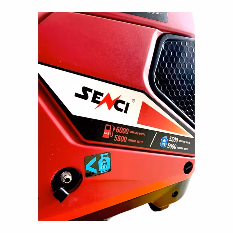 موتور برق گاز سوز سنسی 6 کیلووات مدل SC6500iD LPG ریموت استارت